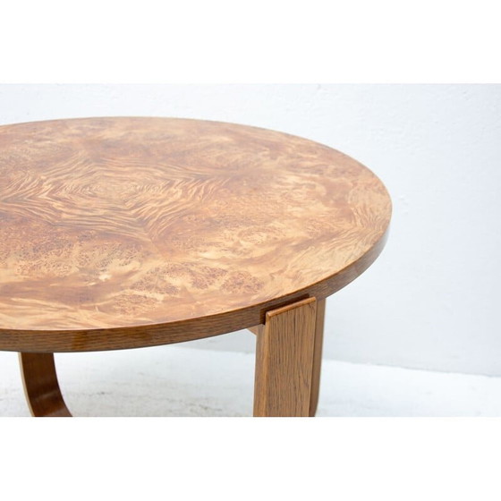 Image 1 of Modernistischer Couchtisch aus gebogener Buche "H-168" von Jindrich Halabala für UP Závody, 1930