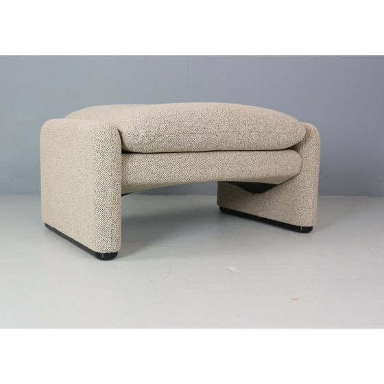 Image 1 of 3-Sitzer-Sofa "Maralunga" von Vico Magistretti für Cassina, Italien 1973