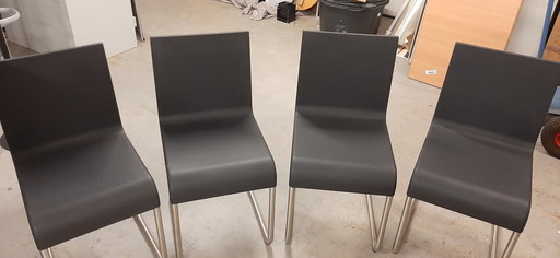 4x Vitra05 von Maarten van Severen Stuhl