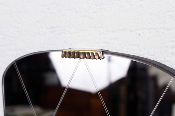 Image 1 of Gravierter Spiegel in freier Form 1960