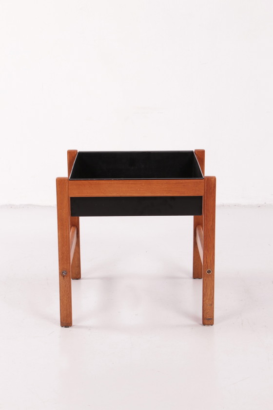 Image 1 of Dänisches Design Pflanzgefäß aus Teakholz, 1960