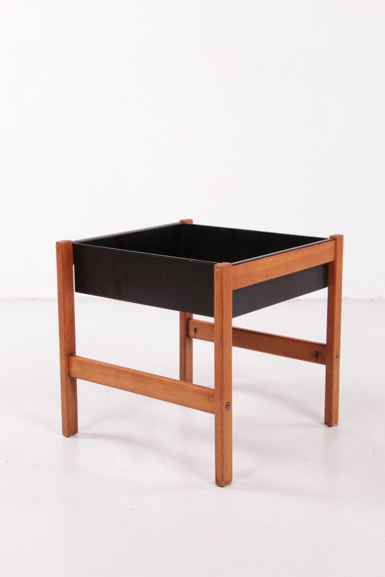 Image 1 of Dänisches Design Pflanzgefäß aus Teakholz, 1960