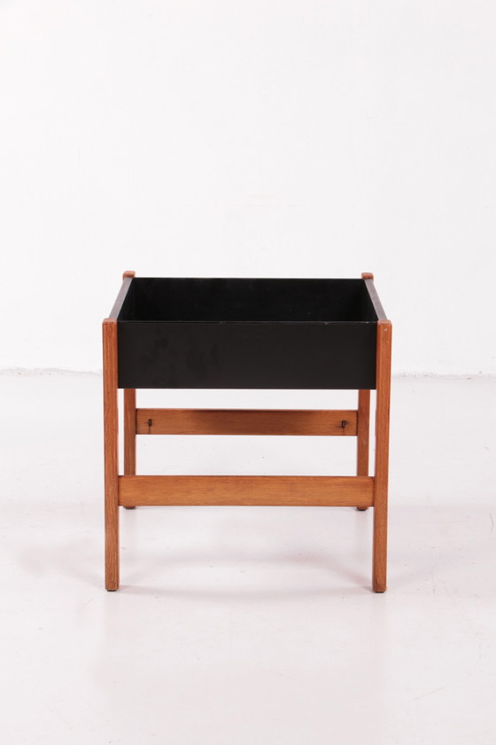 Image 1 of Dänisches Design Pflanzgefäß aus Teakholz, 1960