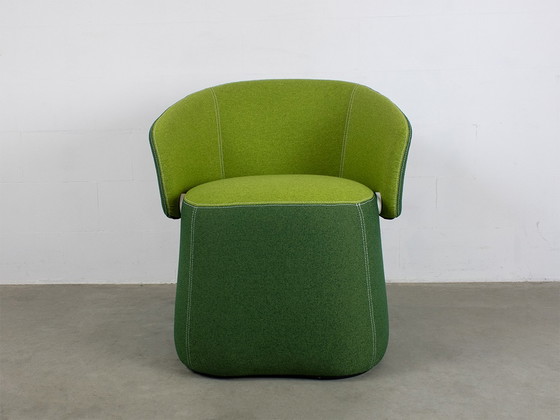 Image 1 of Haworth Openest Sessel mit Hocker Chick Design Patricia Urquiola