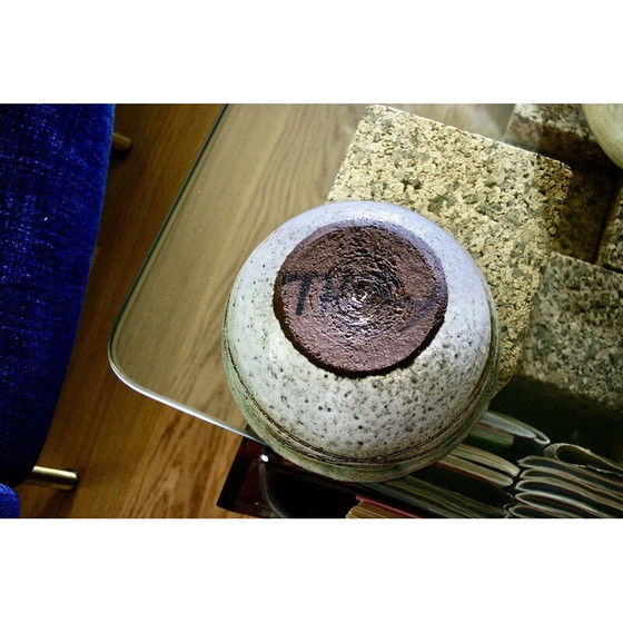 Image 1 of Salatschüssel aus Keramik von Albert Thiry, Frankreich 1960