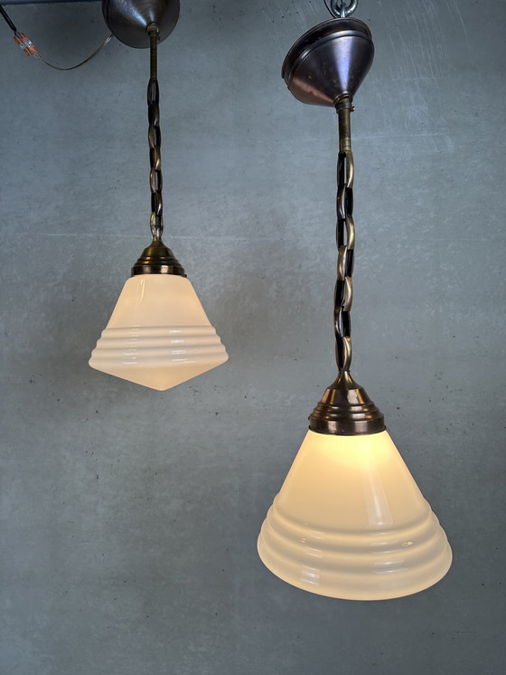 Image 1 of 2 x Art-Deco-Lampen Phililite (Philips)