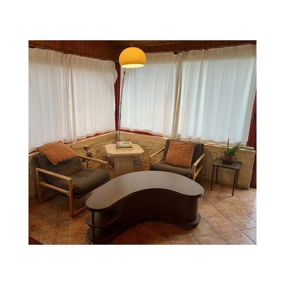 Image 1 of Vintage Couchtisch aus Travertin, Italien 1970