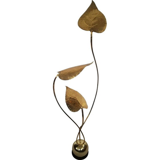 Image 1 of Vermessingte Vintage-Lampe von Carlo Giorgi für Bottega Gadda, 1970