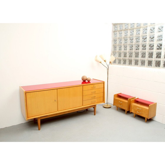 Image 1 of Paar Vintage-Kommoden "Duo XS" aus Ahorn, Deutschland 1950