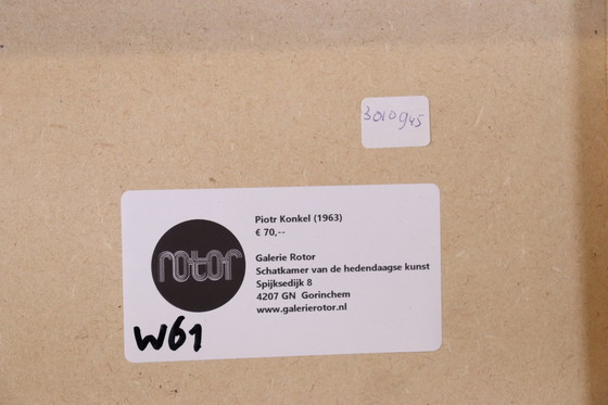 Image 1 of Siebdruck auf Tafel von Piotr Konkel W61