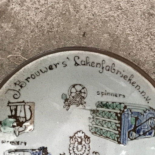 Schild der Tuchfabrik Tilburg