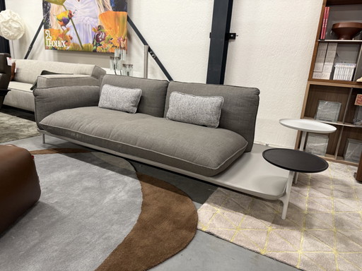 Rolf Benz Addit Sofa Leder Stoff Inkl. Tisch & Tableaus 260