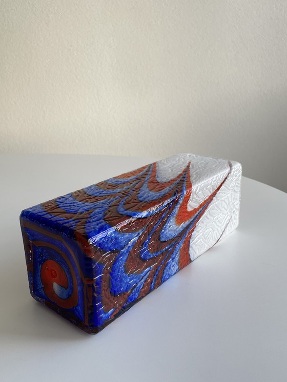 Image 1 of Opalvase | Carlo Moretti, Murano Italien