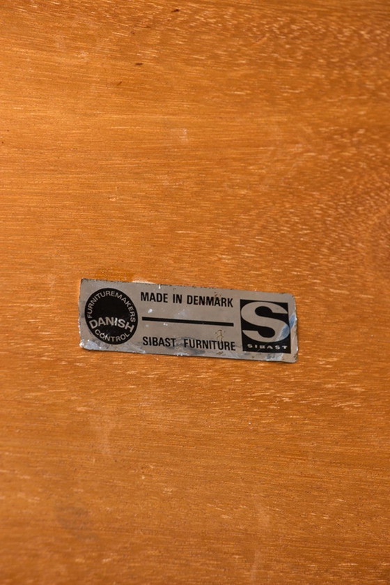 Image 1 of Sehr großer, ausziehbarer Dänischer Esstisch aus Palisanderholz Modell 212 Von Arne Vodder Für Sibast 1960.