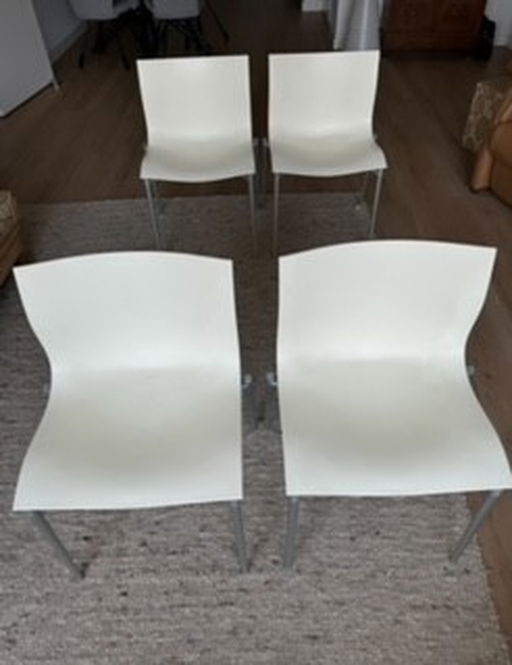 4x Philippe Starck Design Stuhl Cameleon