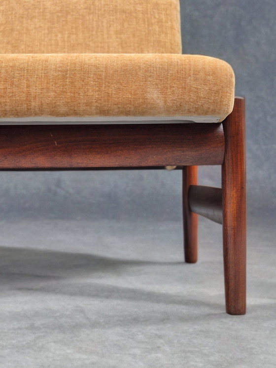 Image 1 of Teakholzsofa Von Gunnar Sørlie, Skandinavischer Vintage 1960S