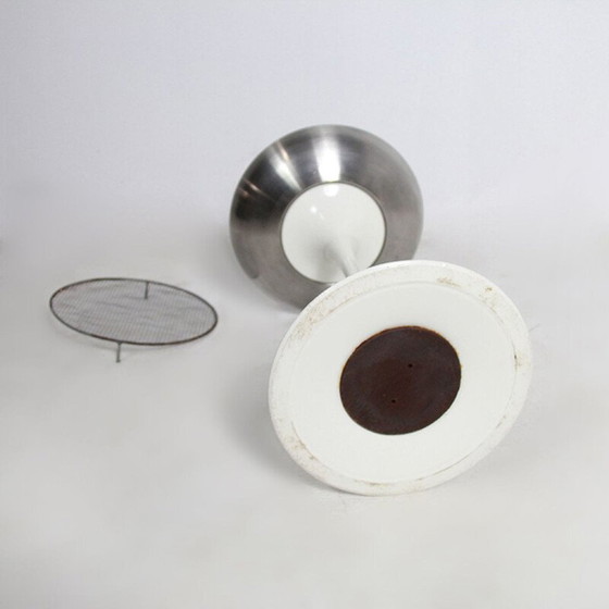 Image 1 of Weißer Tulpen-Aschenbecher von Knoll