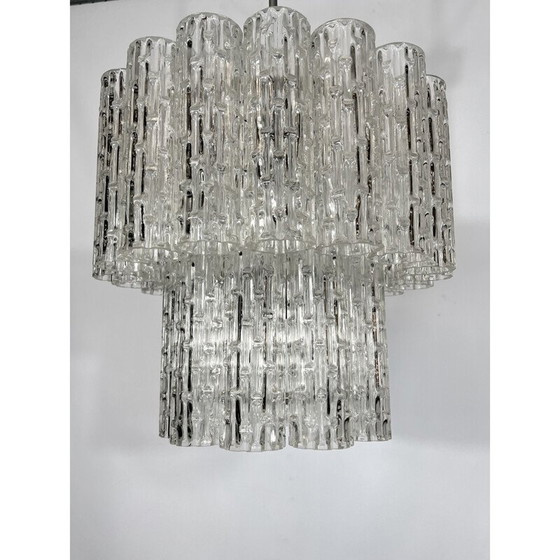 Image 1 of Vintage-Kronleuchter aus Muranoglas, Italien 1960