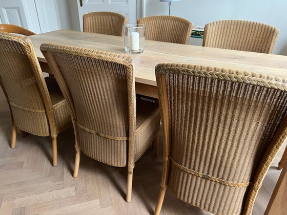 Image 1 of 6x Lloyd Loom Esszimmerstuhl