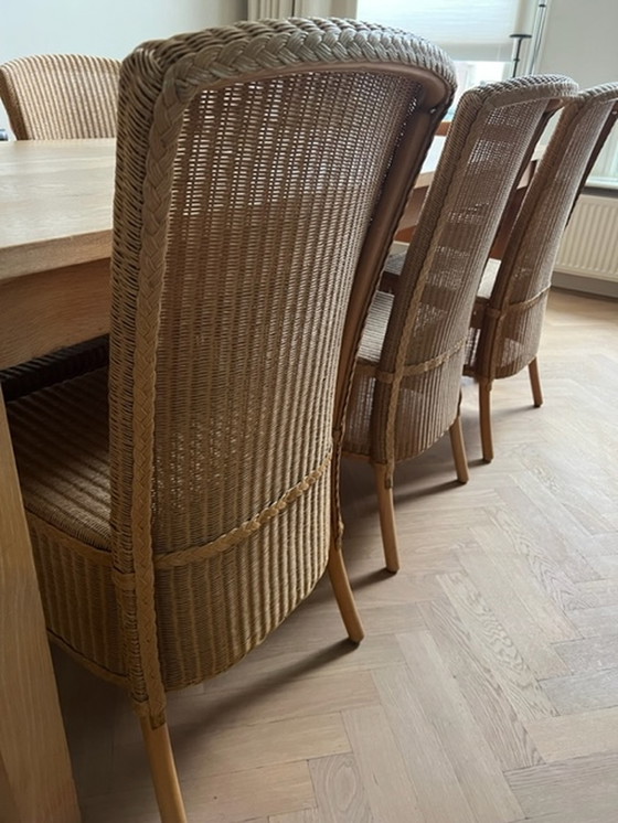 Image 1 of 6x Lloyd Loom Esszimmerstuhl