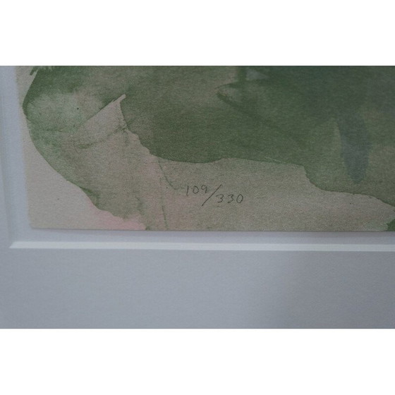 Image 1 of Farbige Lithographie von Lennart Aschenbrenner, 1980