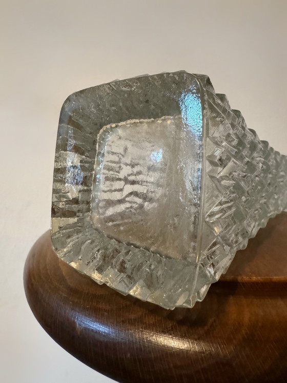 Image 1 of Vase Soliflore Pressglas 70er Jahre