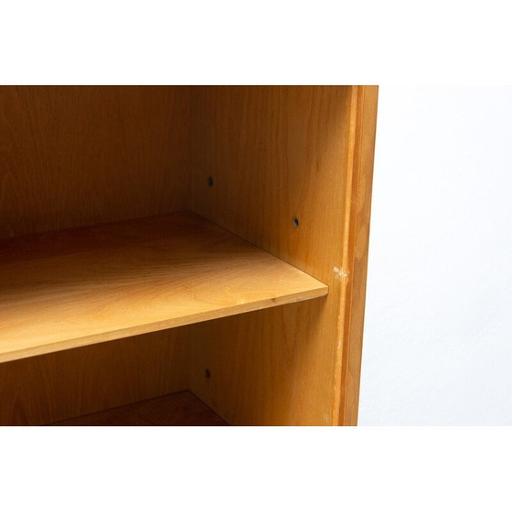 Image 1 of Vintage Bücherregal aus Mahagoni und Glas, Tschechoslowakei 1970er Jahre