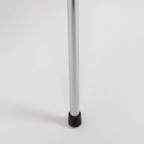 Image 1 of Alter orangefarbener Lederstuhl Serie 7 für Fritz Hansen von Arne Jacobsen 1955er