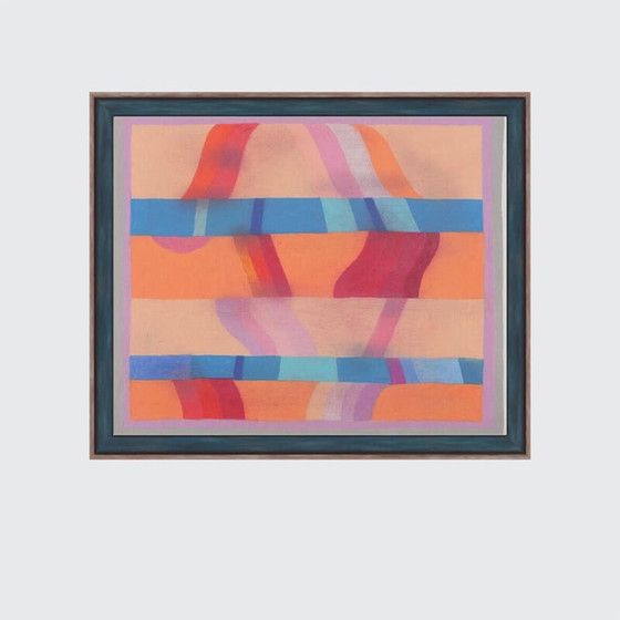 Image 1 of Vintage-Gemälde auf Papier von Bernard Myers