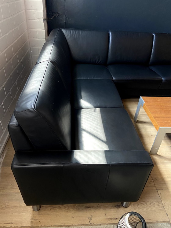 Image 1 of Geparde Ledersofa Ledercouch Lederecksofa Sofa Couch Ecksofa