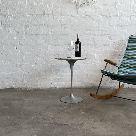 Image 1 of Knoll International - Saarinen 160Tr - Beistelltisch - Marmor - Top Zustand