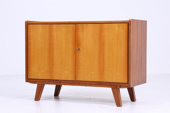 Image 1 of Zeitlose Vintage Kommode 60er | Mid Century Schrank Vintage Flur Aufbewahrung Retro 70er Holz