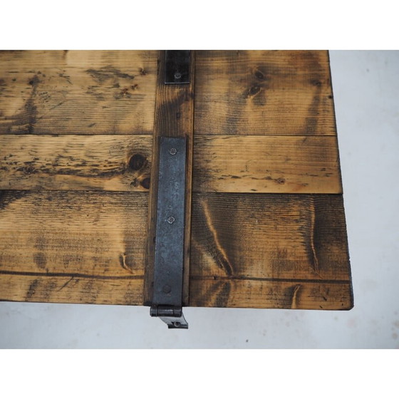 Image 1 of Mid Century Holztruhe, 1950er Jahre