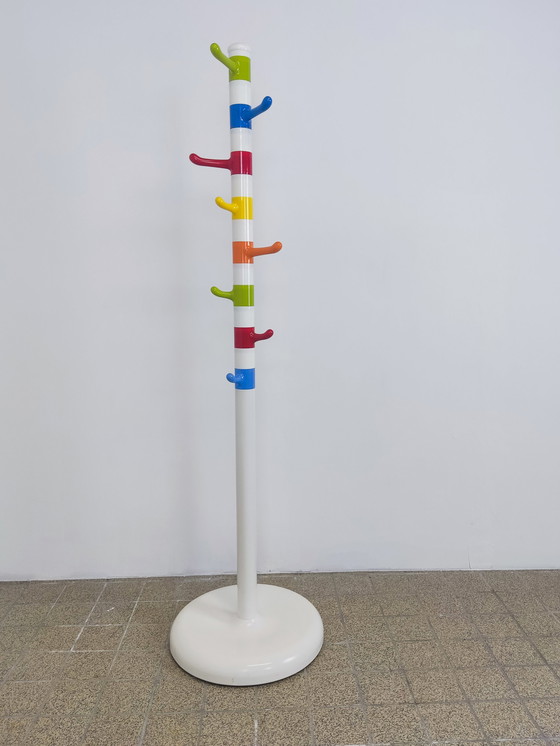 Image 1 of Kleiderständer im Memphis -Stil