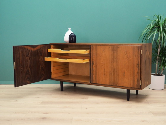 Image 1 of Rosenholzschrank, Dänisches Design, 1960er Jahre, Designer: Carlo Jensen, Hersteller: Hundevad