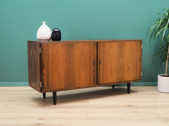 Image 1 of Rosenholzschrank, Dänisches Design, 1960er Jahre, Designer: Carlo Jensen, Hersteller: Hundevad