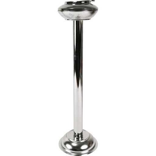 Vintage Metall-Bodenaschenbecher, Deutschland 1970