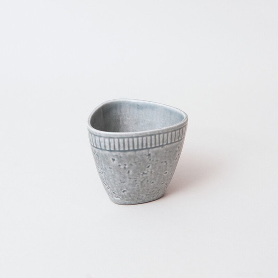 Image 1 of Vintage hellblaue Schale von Rörstrand, Schweden 1950er Jahre