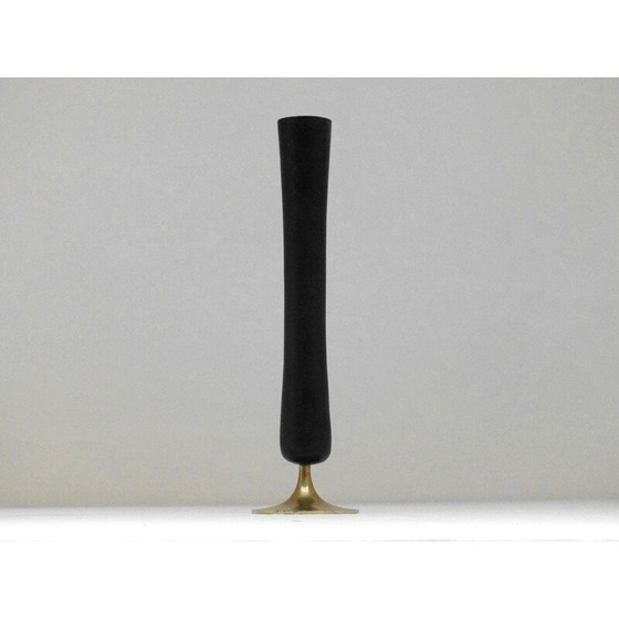 Image 1 of Tulpenvase aus Bronze von Karl Hagenauer für Whw Wien, Österreich 1930