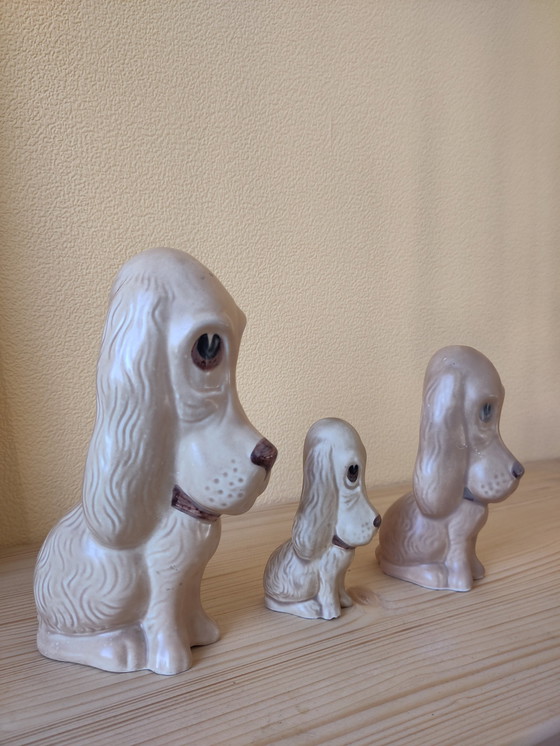 Image 1 of Traurige Hunde - Trauriger Spaniel - Trauriger Sam - Von Sylvac