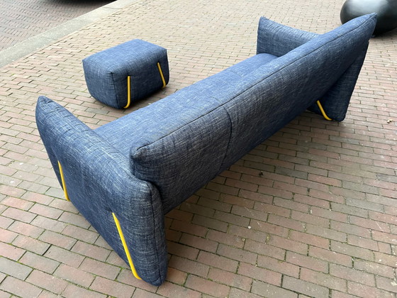 Image 1 of Pode Spike 3-Sitzer-Sofa + Ottomane