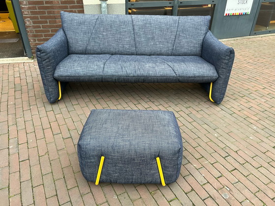 Image 1 of Pode Spike 3-Sitzer-Sofa + Ottomane