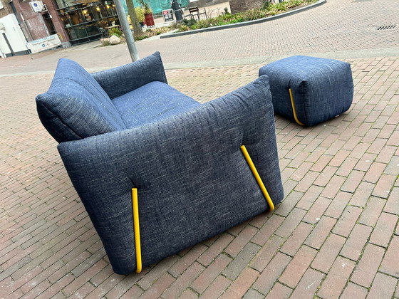 Image 1 of Pode Spike 3-Sitzer-Sofa + Ottomane