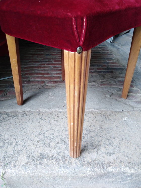 Image 1 of 4X Swedish Chairs "Swedish Grace" From The 40S