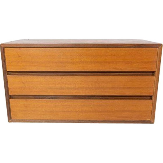 Image 1 of Vintage Teakholz Wandschrank, Dänisch 1960s