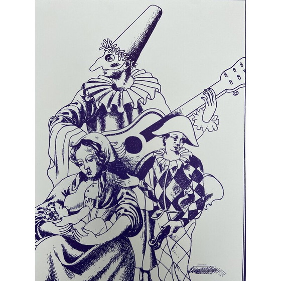 Image 1 of Alte Lithographie von Gino Severini