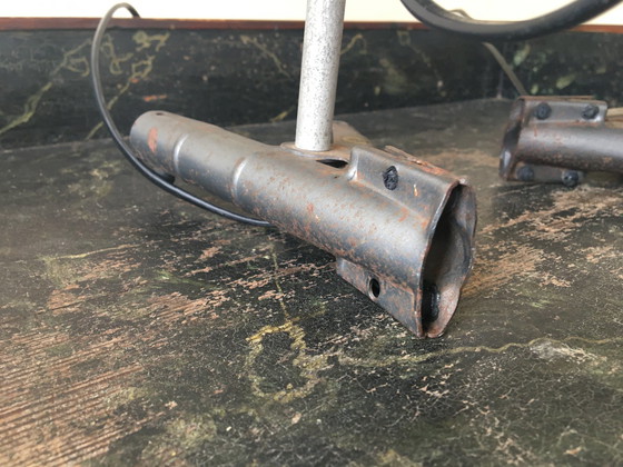 Image 1 of 2 X Vintage Spots Pinch Lights Lampen Aluminium Lita