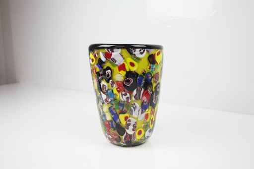 Bunte Vase des Pots