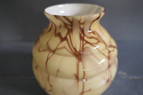 Image 1 of Art Deco Verrerie de Scailmont Vase