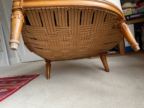 Image 1 of 2x alte Stühle Bergères Fauteuil